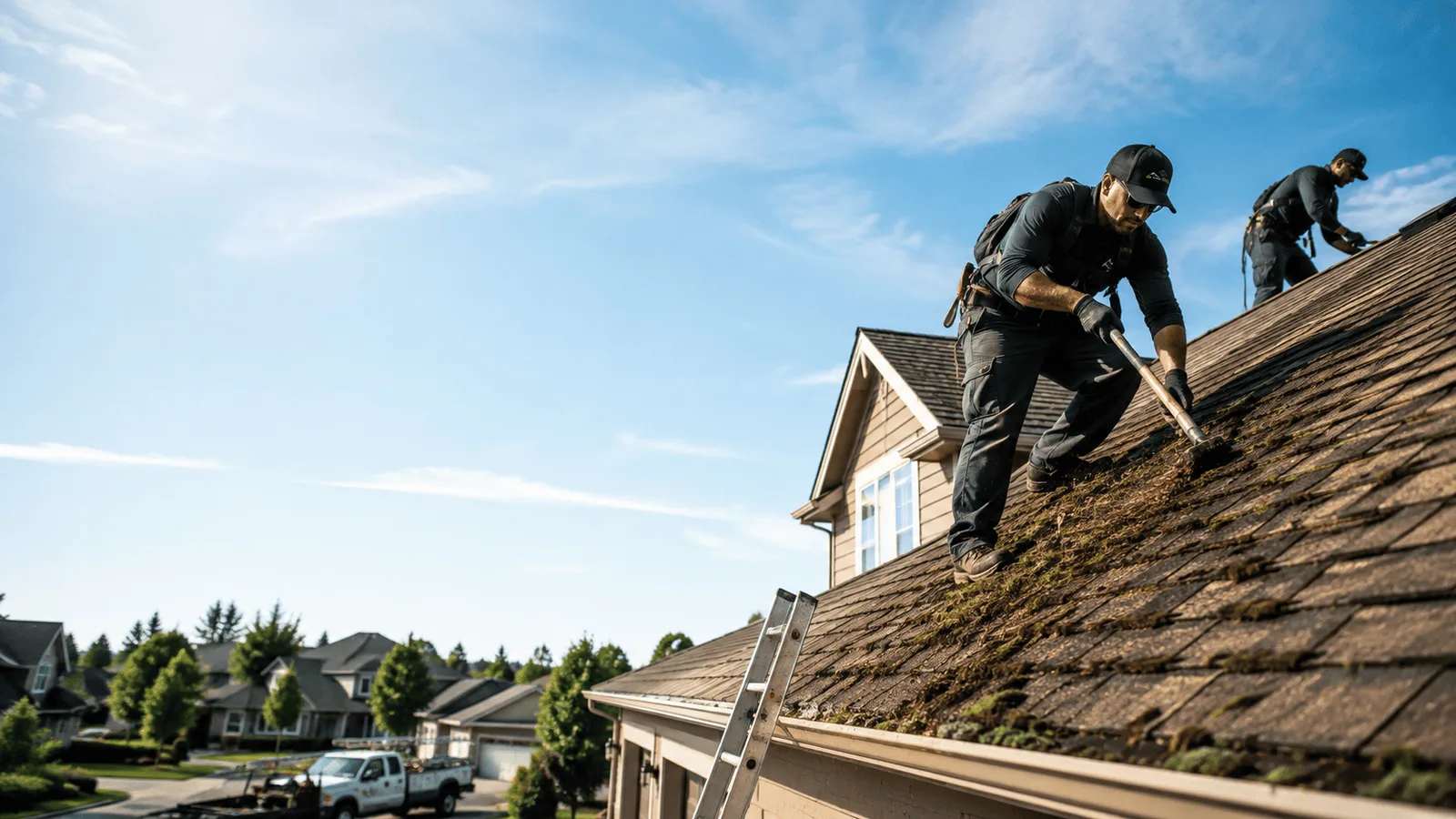 Roof Moss Removal in Auburn, IA near me